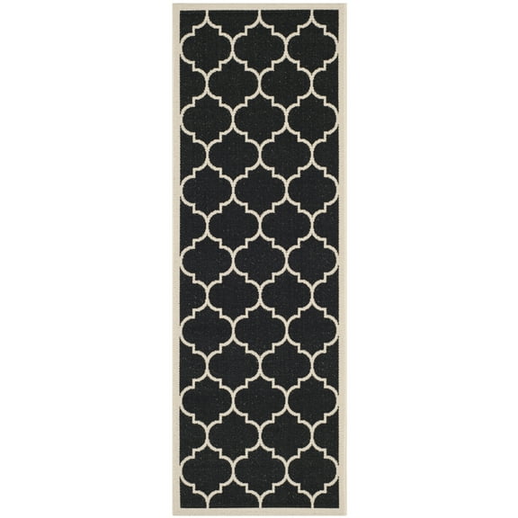 Courtyard Alyssa Geometric Indoor/Outdoor Area Rug or Runner