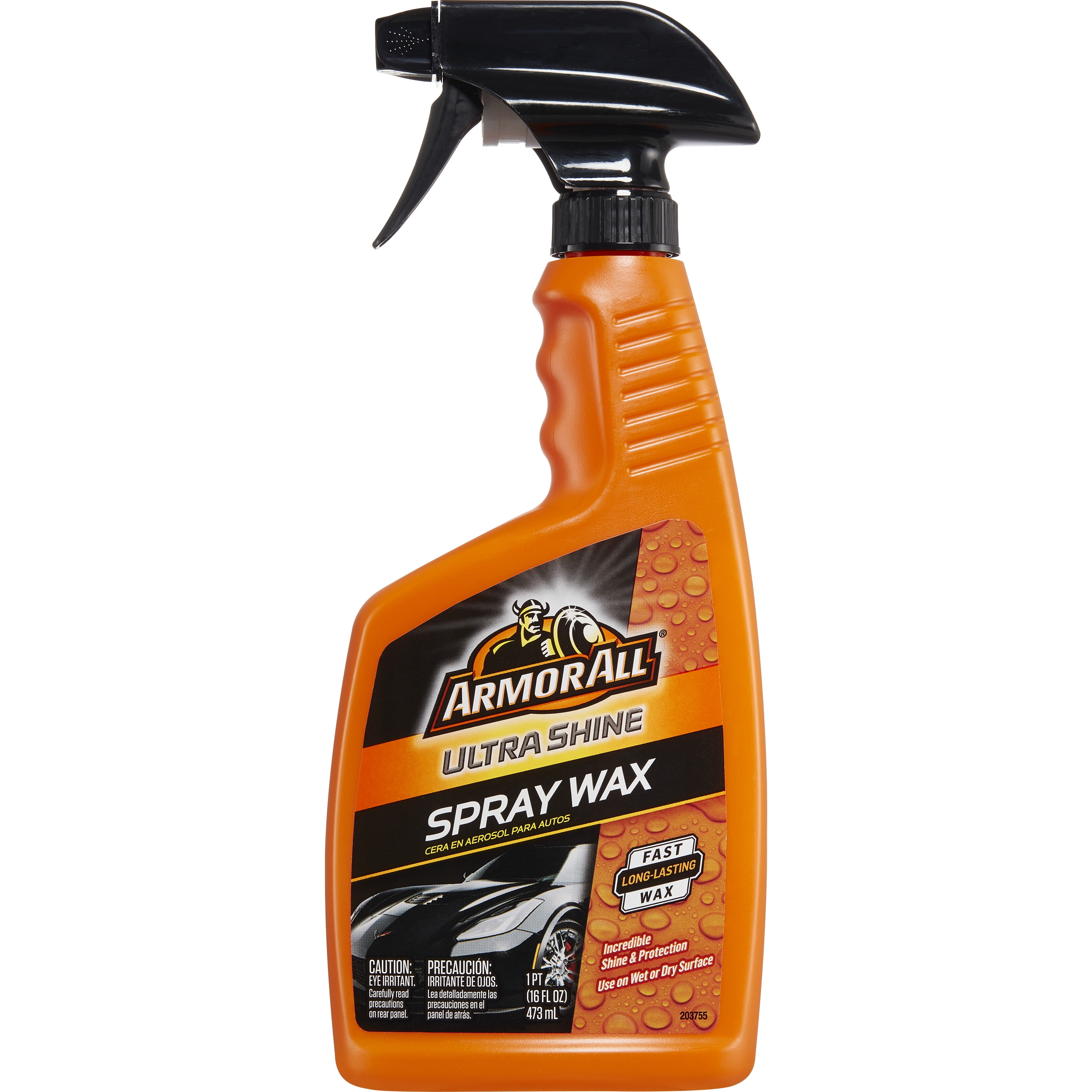 shine armor spray wax