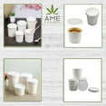 thumbnail image 5 of AME D'ESSENCE (16 OZ-50 PC) Disposable White Soup Containers for Hot Cold Food Paper Cups with Vented Lids Great with Ice Cream Gelato Yogurt Paper Soup Cups To Go Take Out Food Containers, 5 of 7