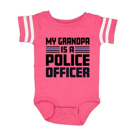 

Inktastic My Grandpa is a Police Officer Gift Baby Boy or Baby Girl Bodysuit
