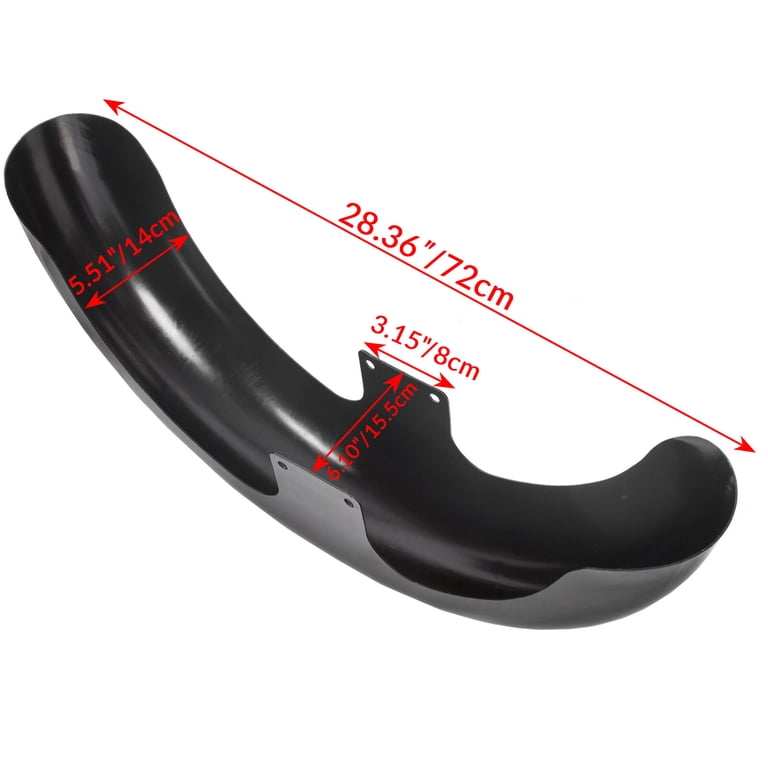 Rallonge De Béquille Pour Harley Touring (1991-2021) - Street Glide, Road Glide, Electra Glide - Acier Argenté