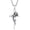 G18, variant on Cross Necklace for Men Silver Cross Chain Stainless Steel Pendant for Women Goth Necklace Gothic Christian Jewelry