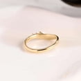 thumbnail image 5 of vylahjewellery Marquise Cut Moissanite Wedding Band Curved Ring, Wedding Ring Band 10K Vermeil Yellow Gold Everyday Wear Ring Stackable Ring Engagement Anniversary Ring, 5 of 8