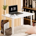 thumbnail image 6 of Dbuoem Laptop Bed Tray Table,Elephant Legs Support Lap Tablet Table,Folding Couch Laptop Lap Desk with Storage Box,A-White, 6 of 14
