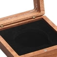 thumbnail image 2 of arctrm Wooden Coin Presentation Display Box Gift Box Home Commemorative Coin Holder Black, 2 of 10