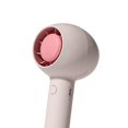 thumbnail image 3 of Ventilador de mano portátil con mosquetón, miniventilador recargable de viento potente de plástico para escalada de montaña al aire libre, color rosa, 3 of 5