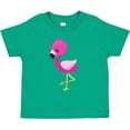 thumbnail image 3 of Inktastic Cute Flamingo, Little Flamingo, Pink Flamingo Girls Toddler T-Shirt, 3 of 5