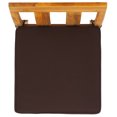 thumbnail image 6 of Safavieh Couture Montford Teak Outdoor Dining Sidechair -Set of 2, Natural/Dark Brown, 6 of 12