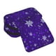 thumbnail image 4 of Disketp Dark Purple Snowflakes Estuche de Lápices de Doble Capa con Tapa Abatible y Cremallera, Organizador Escolar para Adolescentes y Adultos, 4 of 7