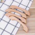 thumbnail image 2 of 10PCS Kitchen Cabinet Furniture Handle Solid Wooden Cabinet Knob and Handle Door Drawer Wood Pull Handle Knobs, 2 of 3