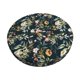 thumbnail image 1 of Balery Watercolor Floral Fundas de asiento para taburete de bar redondo de tela de terciopelo ajustables que protegen de arañazos y manchas para sillas de 14 a 17 pulgadas.-13 inch, 1 of 7