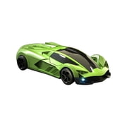 BUTOMKY 1:24 Scale Lamborghini RC Drift Car, 2.4GHz High Speed Racing Car with LED Headlights,3 Speed Modes, Extra Tires & Race Cones, Rechargeable Toy Gift for Kids 4-12 Years Old