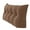 Brown, variant on PEACHWELL Triangular Reading Bed Rest Pillow Large Bolster Cushion Headboard Backrest Wedge Pillow with Removable Cover and Two Large Side Pockets Teal 47 Inches