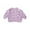 Purple, variant on Custom Kids Girl Sweater Oversize Pullover Kitted Soft Comfortable Clothing