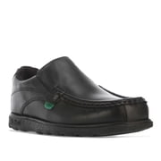 Boy's Kickers Junior Fragma Slip Shoe in Black