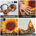 thumbnail image 4 of Non Slip Door Mat, Hummingbird Sunflower Fast Drying Bath Tub Mats, Absorbent Bathroom Rugs Entrance Welcome Mat, Bath MatS for Tub, Floor, Home, Kitchen, Hotel,16x24in, 4 of 6