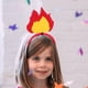 thumbnail image 5 of 2 diademas de llamas de fuego: diademas de fuego, tocado para disfraz de carnaval, accesorios para el cabello para Halloween, cosplay y fiestas., 5 of 8