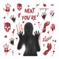 thumbnail image 1 of Adhesivos de pared con diseño de calavera con estampado sangriento de Halloween, 1 of 3