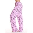 thumbnail image 2 of Just Love Plaid Women's Pajama Pants - Soft Sleepwear for Comfortable Nights (Pink - Paris Poodle, 2X), 2 of 3