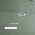 thumbnail image 3 of Mainstays Garment Washed Stripe Quilt, Full/Queen, Light Green, Soft Microfiber Bedding, 3 of 8