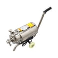 thumbnail image 4 of 3T/h Portable Sanitary Beverage Centrifugal Pump 304 Stainless Steel Food Grade Centrifugal Pump with Wheels, 4 of 13