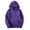 Purple A, variant on Bxsruta Essentials Hoodie, Women's Casual Fashionable Long Sleeved Hooded Pocket Top Long Sleeve Hooded Blouse, Orange L