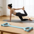 thumbnail image 4 of Resistance Bands With Soft Foam Handles & Fitness Exercise Bands Shoulder Arm Leg Workout Strap Lightweight & Portable For Full Training, 4 of 6