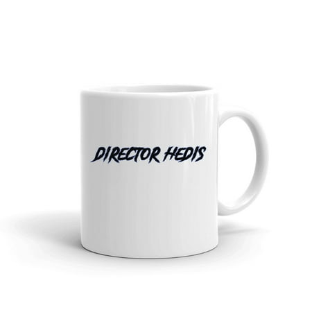 

Director Hedis Slasher Style Ceramic Dishwasher And Microwave Safe Mug By Undefined Gifts