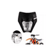 thumbnail image 1 of Carcasa Negra Del Faro H4 Faro De Conversión Motocross Ktm Negro, 1 of 5