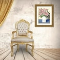 thumbnail image 3 of Anon, Marisa 25x32 Gold Ornate Wood Framed with Double Matting Museum Art Print Titled - Spring Florals 5, 3 of 4
