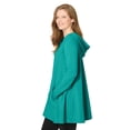 thumbnail image 3 of Woman Within Plus Size Pocket Hoodie Sweatshirt, 3 of 6