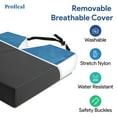 thumbnail image 4 of Proheal Gel Coccyx Wheelchair Seat Cushion - 24" x 18" x 4" - Gel Infused High Density and Resilient Foam, 4 of 5