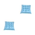 thumbnail image 4 of Naiovety Cojín para silla de comedor Tejido de poliéster cómodo e impermeable Relleno de perlas Con relleno de perlas para liberar el estar cielo azul 2Conjunto, 4 of 6