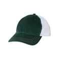 thumbnail image 2 of Richardson - Garment-Washed Trucker Cap - 111 - Dark Green/ White - Size: Adjustable, 2 of 5