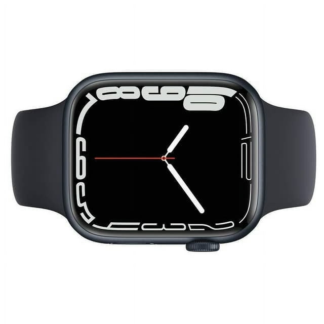 Refurbished Apple Watch Series 7 Aluminum 45 mm (GPS + Cellular) Midnight Black (Grade A)