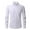 White, variant on Umfun Christmas Gifts Shirts for Mens Casual Fashion Turn down Collar Button Long Sleeve Business Shirt Blouse White XL