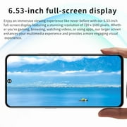 6.53 Inch Unlocked Smartphones,3+64G ,13MP+2MP Camera, Android Phones Unlocked,T-mobile phones