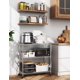 thumbnail image 2 of Shelving Simple Deluxe Heavy Duty con 3 estantes y ruedas cromadas, 2 of 8