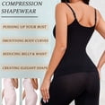 thumbnail image 5 of qelini Spaghetti Strap Camisole Tank Top Plus Size Tummy Control Body Shaper Two Piece Set Casual Shapewear, 5 of 6