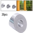 thumbnail image 1 of 20pcs Stainless Steel Angle Beveled Washer 30 Degrees For 3/8'' 1/4'' Cable Railing Kit Deck Stair Railing Guardrail Accessories, 1 of 8