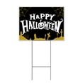thumbnail image 1 of Happy Halloween (18" x 24") Yard Sign, Includes Metal Step Stake, 1 of 6
