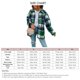 thumbnail image 1 of Turn Down Collar Jacket, Casual Plaid Jacket Button For Women For Office Work ANGGREK Otros, 1 of 2