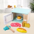 thumbnail image 4 of Macaron, juguetes de para microondas, de simulación para bebés, utensilios para de aprendizaje educativo, juguetes de cocina, CUTICAT Juguetes de simulación de microondas, 4 of 6