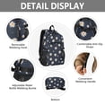 thumbnail image 4 of JIALIOU 14" Laptop Backpack Waterproof Airline Approved Stylish Casual Daypack for Travel Business College Work, Cute Little Daisy, 4 of 8
