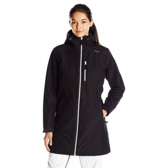 Helly-Hansen Women's Standard Long Belfast Winter Jacket, 991 Black, X-Large