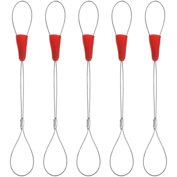 Juego de 5 extractores de cables para electricista, extractores de cables, guías pasacables, herramientas manuales de sujeción