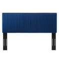 thumbnail image 3 of Tufted Headboard, Full Queen Size, Velvet, Blue Navy, Modern Contemporary Urban Design, Bedroom Master Guest Suite, 3 of 10