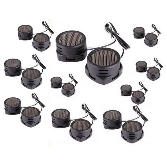 10 Pair High Frequency Car Stereo Tweeters with Built-in Crossover, XTC-5500