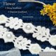 thumbnail image 4 of Conjunto de diademas de flores para niña, banda elástica suave para el cabello, envolturas de encaje para recién nacidos, bebés y niños pequeños, perfecto para bautizo y bautismo, 4 of 5
