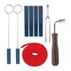 thumbnail image 5 of Sailing Juego de afinación de piano: herramientas, sordinas, llave, tenedor, palanca, fieltro, tira de temperamento - Accesorios de reparación, 5 of 10